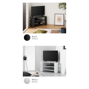 コーナーテレビ台 幅80cm 木製 32型 3...の詳細画像2