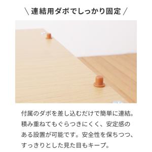 アイデア∞の自由な収納 キューブボックス 扉 ...の詳細画像3