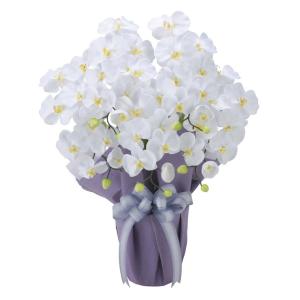 アートフラワー 胡蝶蘭 造花 日本製 国産 光触媒加工 フェイクグリーン 人工植物 ラッピング 消臭 防汚 開店祝い 開業祝い 会社 店舗 ギフト 代引不可