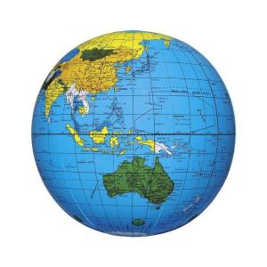 イガラシ 地球儀ボール ブルー ビニールプール 浮き輪
