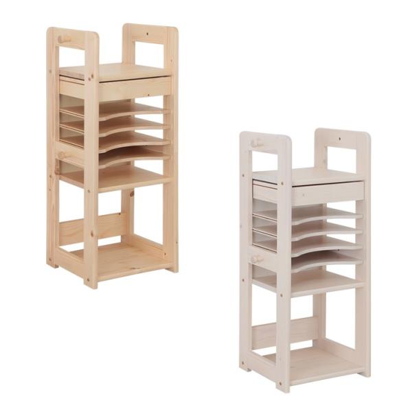 天然木ランドセルラック ランドセル収納 ランドセル ラック オープンラック 収納棚 絵本収納 天然木...