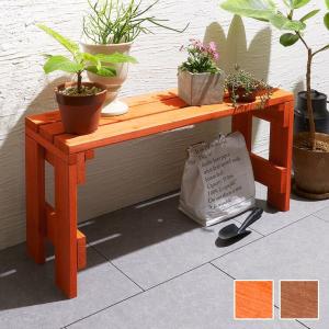 天然スギ材使用 フラワースタンド 1段 ガーデンラック