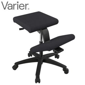 VARIER ヴァリエール バランスチェア 背もたれ付き ブラック VARIER VARIABLE：ヴァリエール バリアブル バランスチェア