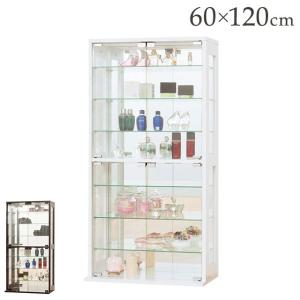 【新品未使用】ミラー棚　コレクションラック　22800円 コレクションケース 幅60 高さ120 背面ミラー ガラス棚 コレクション