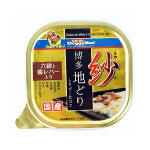 ドギーマン 紗 博多地どり 六穀と鶏レバー入 100gの商品画像