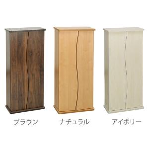 収納キャビネット 扉付き 収納 本棚 木製 コ...の詳細画像3