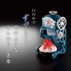 電動本格ふわふわかき氷器 製氷カップ2個付き ...の詳細画像3