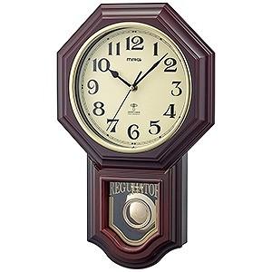 電波振り子時計 鹿鳴館DX 壁掛け振り子時計 レトロ振り子時計 振り子