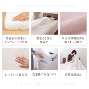 2枚合わせ毛布 クイーン ロングサイズ 襟付き...の詳細画像5