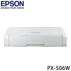 エプソン A4モバイルインクジェットプリンター PX-S06W ホワイト EPSON 代引不可