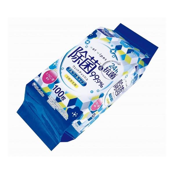5個セット Life-do ライフ堂 リファイン アルコール除菌ウェットボトル つめかえ 100枚入