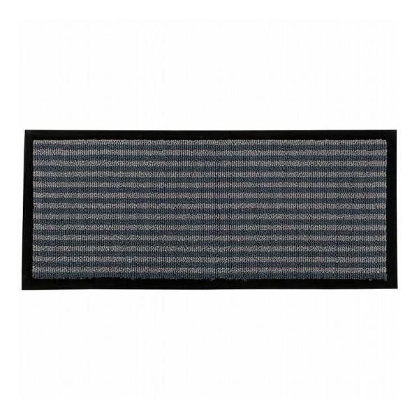 リッチェル 玄関吸水マット スリム ボーダー 屋内用 30×70cm 室内 雨水 雪 靴裏 事務所 ...