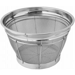 18−8ステンレス製 弁慶 米揚げザル・30cm 4〜4．5升 【深型ざる