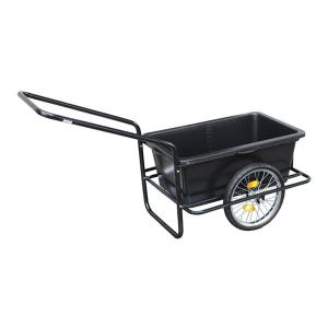 リヤカー スチール製 ノーパンク 容量90リットル