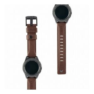 日本正規代理店品 URBAN ARMOR GEAR Galaxy Watchバンド Galaxy Watch 42mm用 LEATHERシリーズ ブラウン UAG-GWSL-BR｜rcmdin