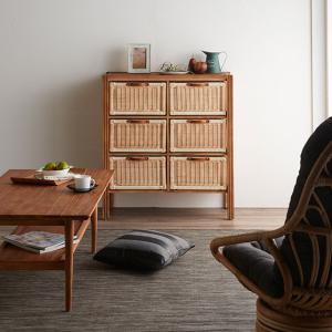 ランドリーチェスト チーク無垢材 ラタン ランドリー 洗濯 洗濯機 チェスト アジア風 アジアン チーク 無垢 収納バスケット 木製 籐 引き出し 代引不可