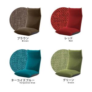 座椅子 日本製 ポケットコイル リクライニング...の詳細画像3