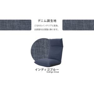 座椅子 日本製 ポケットコイル リクライニング...の詳細画像4