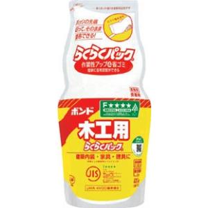 コニシ ボンド木工用 らくらくパック 1ｋｇ ポリ袋 ＃40168 CH18-LLP1 接着剤・補修剤・接着剤1液タイプ｜rcmdin