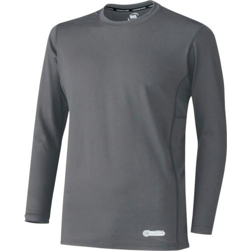 ミドリ安全 ベルデクセル 男女共用 長袖クールコアTシャツ VEC211上 グレー L VEC211...