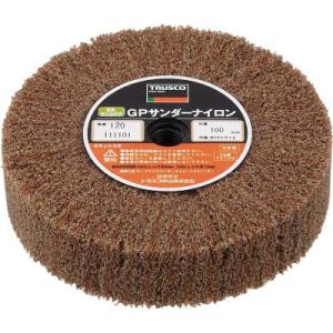 ＴＲＵＳＣＯ ＧＰサンダーナイロン ねじ込み式 Φ100 5個入 120＃ GPSN10025 12...