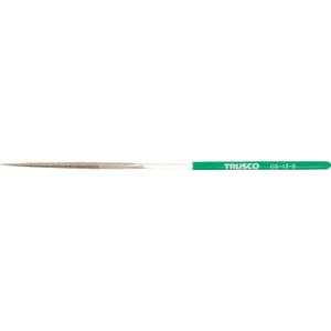 ＴＲＵＳＣＯ ダイヤモンドヤスリ 精密用 12本組 三角 GS-12-S 研削研磨用品・ダイヤモンド...