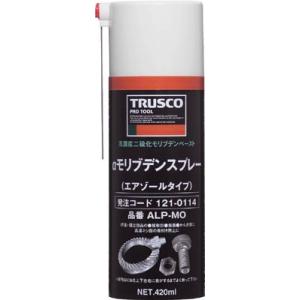 TRUSCO αモリブデンスプレー 420ml ALP-MO 化学製品・焼付防止潤滑剤