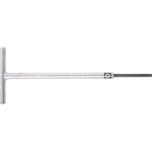 ワイズ ボールポイントＴ型レンチ8ｍｍ 620-80 ドライバー・六角棒レンチ・ボールポイント六角棒...