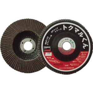 TRUSCO GPトップトクマルくん アランダム Φ100 10枚入 80# GP100TM 80 ...