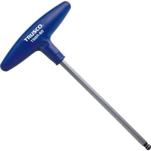 TRUSCO T型ボールポイント六角棒レンチ 8.0mm TSBR-80 ドライバー・六角棒レンチ・...