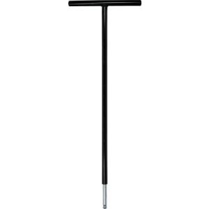 エイト Ｔ型 六角棒スパナ テーパーヘッド 鉄ハンドル 首下500ｍｍ 単品 STT500-3