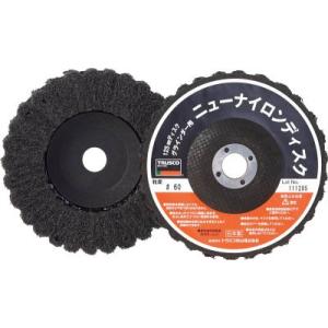 ＴＲＵＳＣＯ ニューナイロンディスク Φ125穴径16ｍｍ 60＃ 5個入 TNND125-60 研...