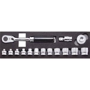 コーケン ソケットレンチ ベーシックセット 3285ZA レンチ・スパナ・プーラ・ソケットレンチセッ...