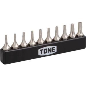 ＴＯＮＥ Ｔ型トルクスビットセット いじり防止タイプ BTTH10S