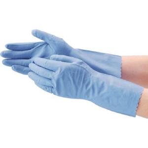 ダンロップ ニトリルうす手 3双組 Ｌ ブルー 8676 作業手袋・ニトリルゴム手袋