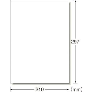 Ａ−ｏｎｅ ラベルシール プリンタ兼用 キレイにはがせるタイプ 1面 31250 ＯＡ・事務用品・ラベル用品｜rcmdin