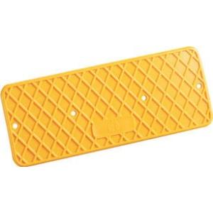 アラオ 側溝ダートカバー 黄 AR-040 物置・エクステリア用品・グレーチング