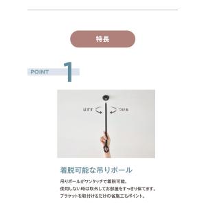 ランドリーバー LB-1 本体バー単品 95~...の詳細画像3