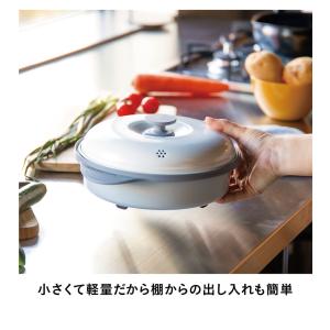 蒸し皿付き 電子レンジ調理機 レンジグリル c...の詳細画像5