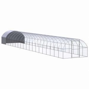 vidaXL 屋外鶏小屋 3x20x2 m 亜鉛メッキ鋼製動物 ペット用品 ペット用品 小動物用品 小動物 飼育・ケージ 代引不可