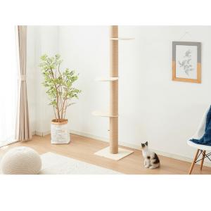 キャットタワー 突っ張り スリム 省スペース ...の詳細画像3