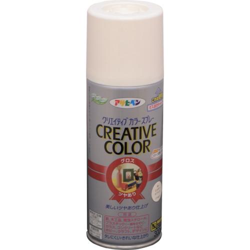 アサヒペン クリエイティブカラースプレー 300ML 80ミルキーホワイト 503367 工事 照明...