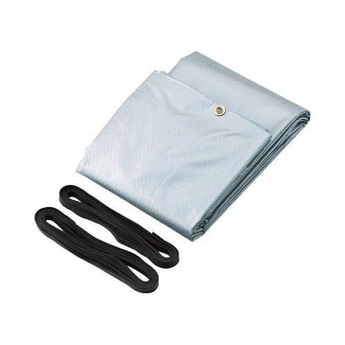 TRUSCO トラックシートα 軽トラック用 幅1700mmX長さ2.1m 銀 TSKTA 代引き不...