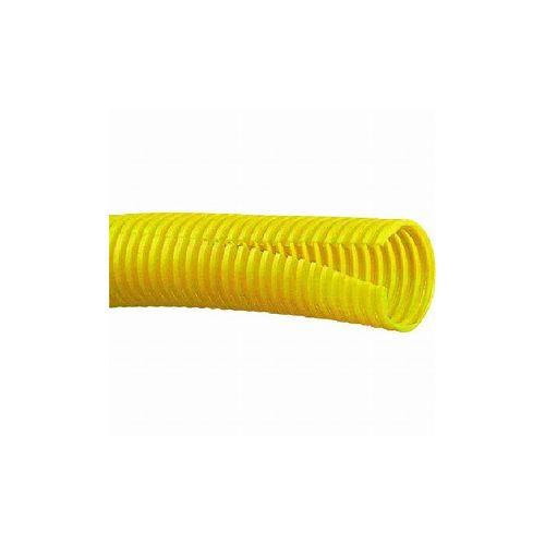 パンドウイット コルゲートチューブ ポリエチレン スリット付キ黄 内径13.0mm 30.48m C...