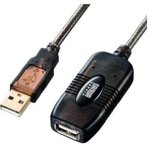 サンワサプライ 30m延長USBアクティブリピーターケーブル KBUSBR230 代引不可