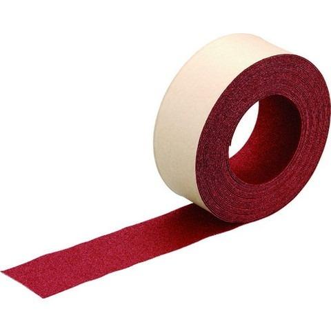 TRUSCO トラスコ ノンスリップテープ 屋外用 50mmX5m レッド TNS50R 代引不可