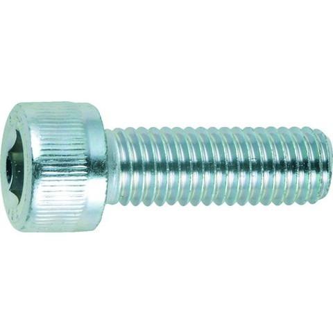 TRUSCO トラスコ 六角穴付ボルト三価クロメート 白 全ネジM12X50 4本入 B730125...