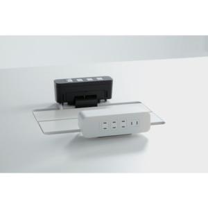 ウチダ オフィス用タップ コネクティングクランプユニットAC3BL 内田洋行 オフィス 住設用品 O...