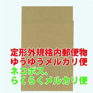 キングコーポ ポストイン封筒 小 未晒クラフト 100ガゼット貼 225×305×25 190412 代引不可｜rcmdse