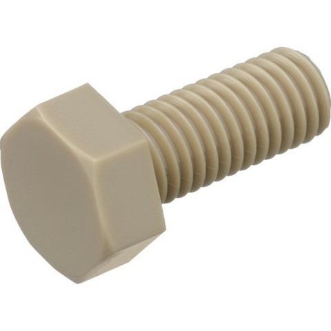 TRUSCO トラスコ ポリエーテルエーテルケトン PEEK 六角ボルト M4X8 50本入 BPE...